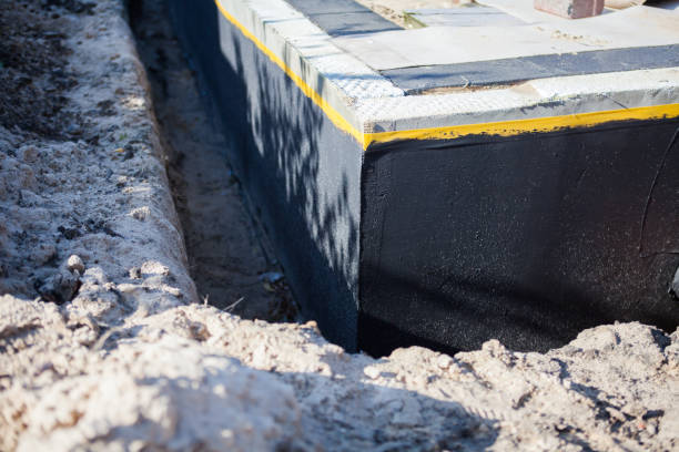 Professional Exterior Waterproofing technician working in Lexington, MN